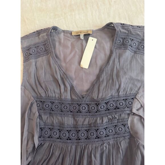 SEE by Chloe sleeveless tunic dress, Lavender Purple, Size US 6. - Picture 8 of 12